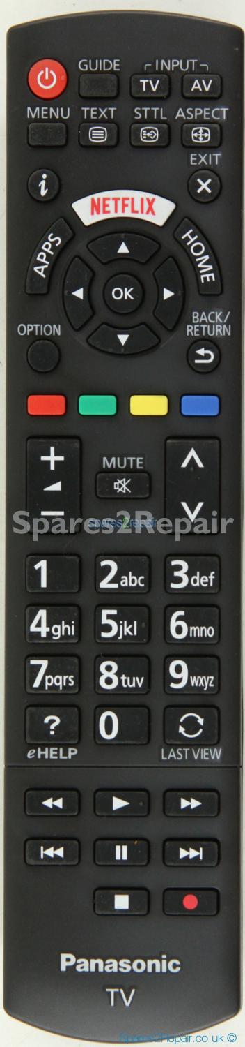 Panasonic Remote Control N2QAYB001009 (Original) (Genuine)