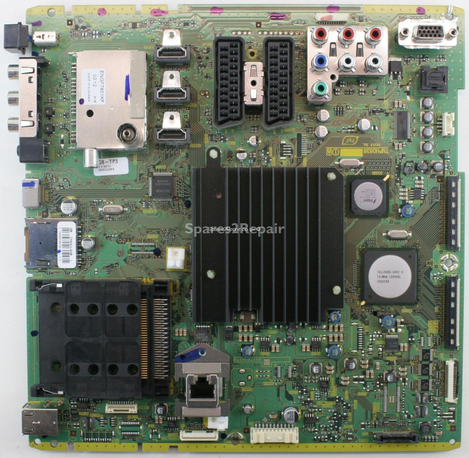 Panasonic TX-P42G20B - Main AV - TNPH0838 1 A - TXN/A1LGUB