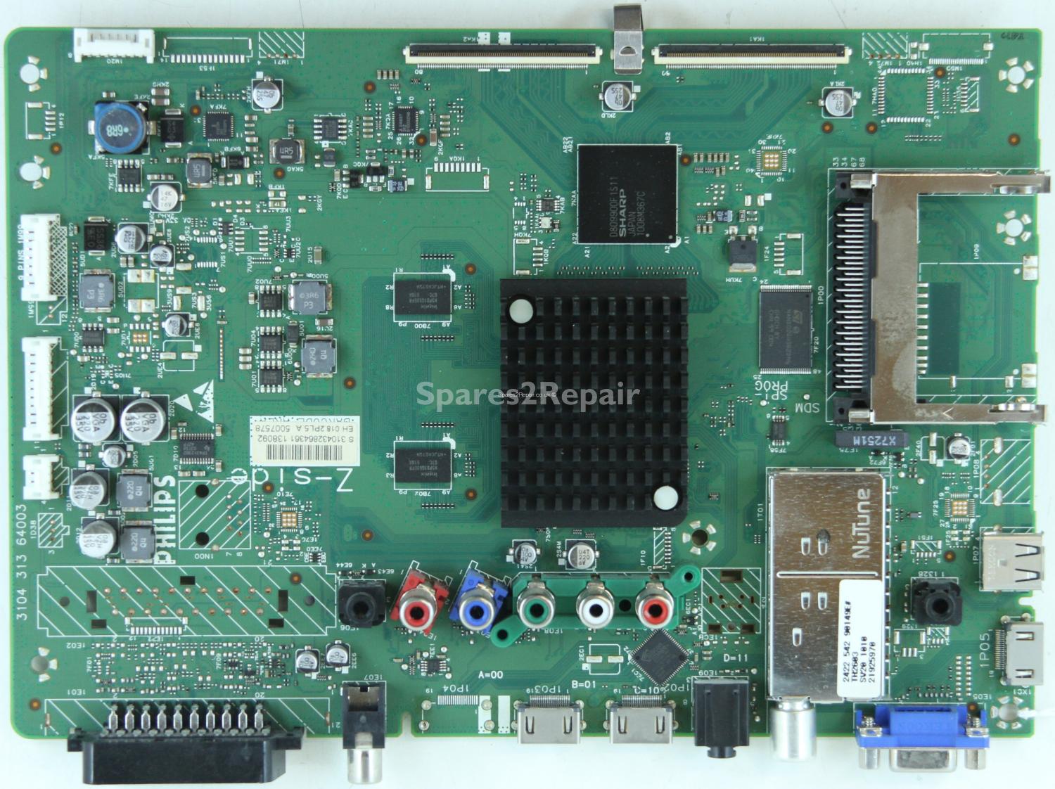 Philips 32PFL5605H - Main AV - 3104 313 64003 - 310432864361