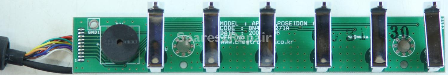 Samsung LW22A13W - Buttons - BN41-00271A - VER NO : 0.6 - APOLLA,POSEIDON ADA01