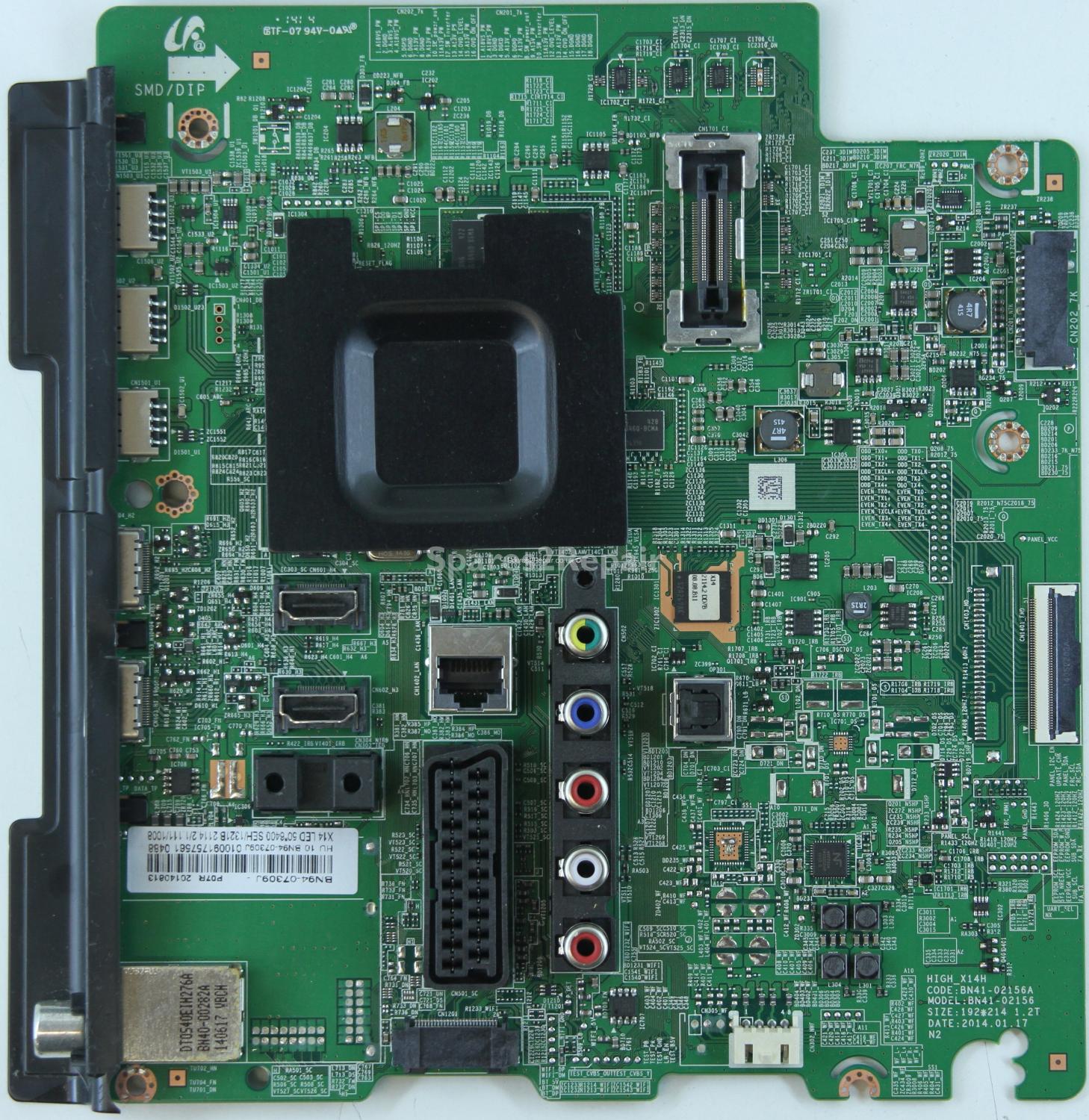Samsung UE50H6400 - Main AV - BN94-07309J - BN41-02156A - HIGH_X14H