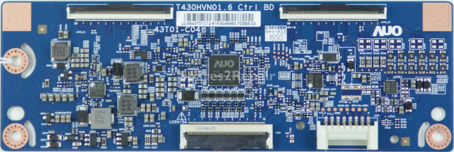 Samsung UE43J5500AK - T-Con - 55.43T01.C12 - 42T01-C04 - T430HVN01.6 Ctrl BD