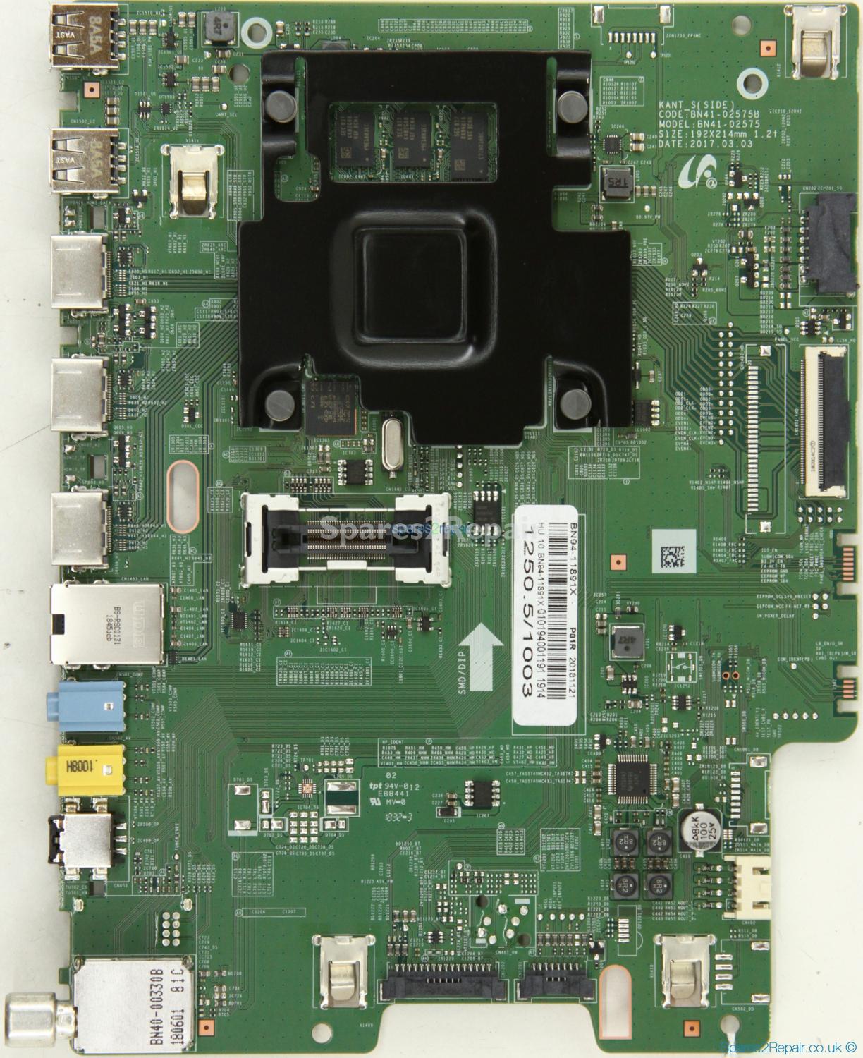 Samsung UE32M5520AK - Main AV - BN94-11891X - BN41-02575B - KANT_S(SIDE)
