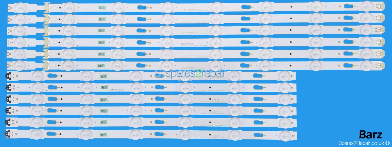 Samsung 55 inch Full LED Backlight Array - BN96-39659A + BN96-39660A - S_5U75_55_FL_L8 + S_5U75_55_FL_R6