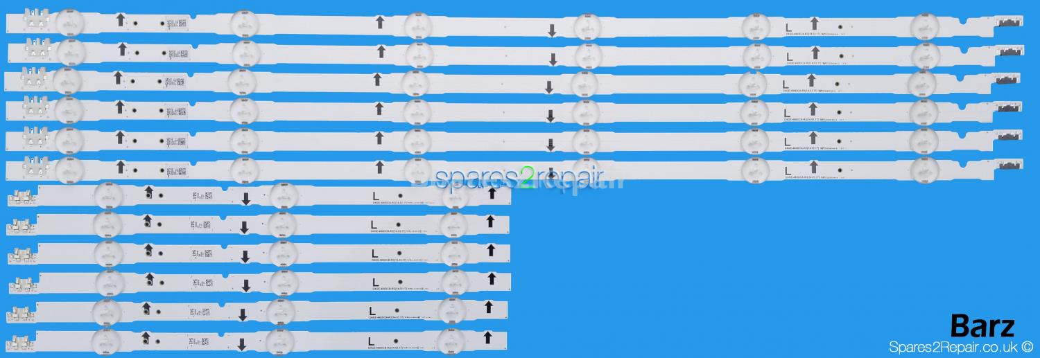 Samsung 48 inch Full LED Backlight Array - D4GE_480DCA-R3 + D4GE_480DCB-R3 - 2014SVS48F_3228_R03 + 2014SVS48F_3228_L06
