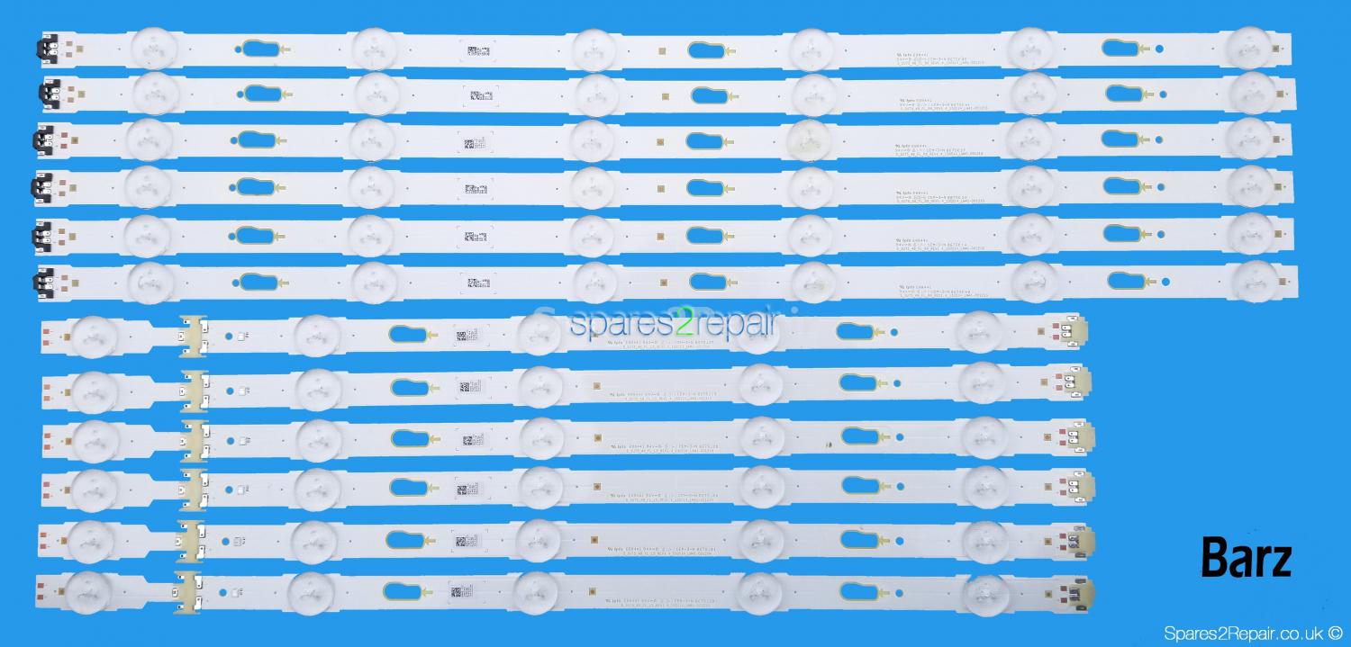 Samsung 48 inch Full LED Backlight Array - BN96-34793A + BN96-34794A - S_5U75_48_FL - UE48JU