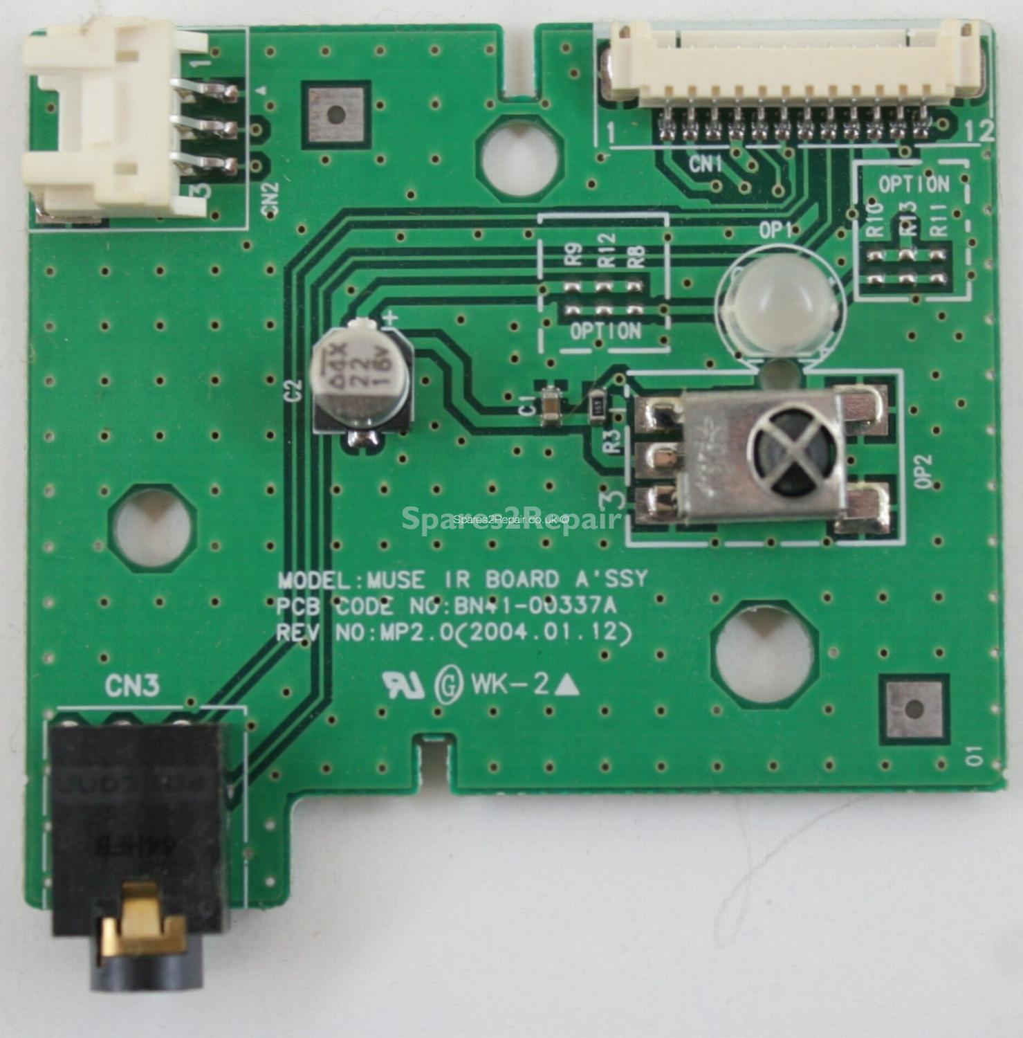 Samsung LW20M11C - IR - BN96-01157A - BN41-00337A - MP2.0 - MUSE IR BOARD ASSY