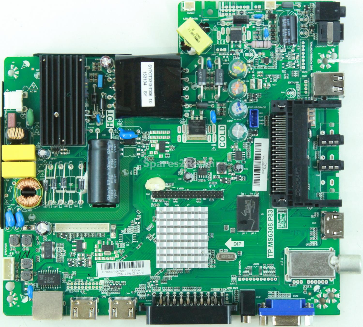 Seiki SE50FO04UK - Main Board - TP.MS6308.P83 - A15095271