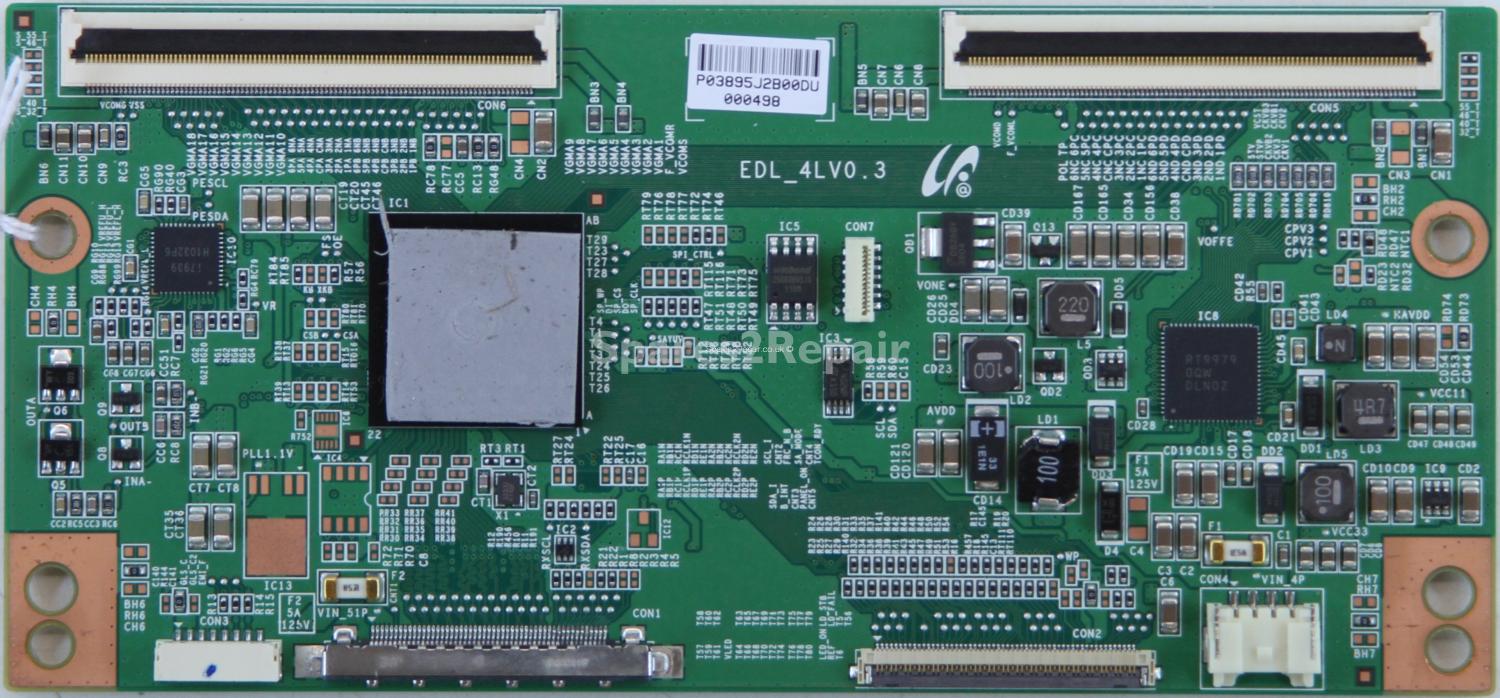 Sony KDL-55EX720 - T-Con - LJ94-03895J - EDL-4LV0.3
