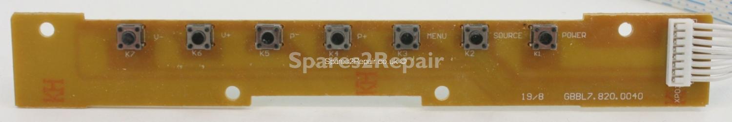 Swisstec X19/10 - Buttons - GBBL7.820.0040