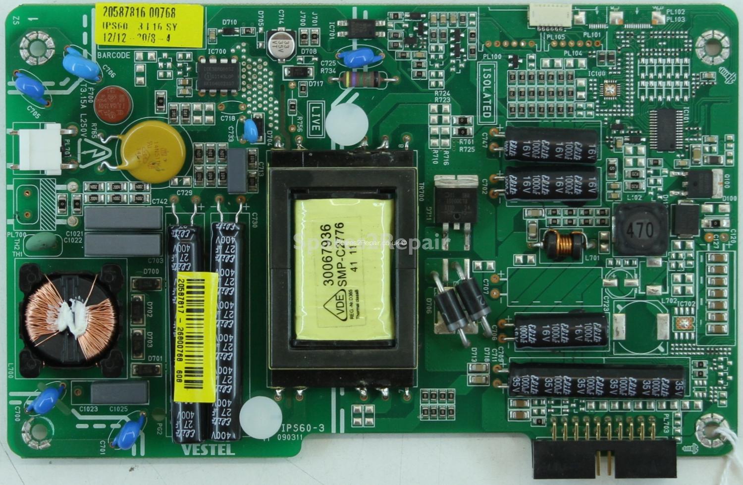 Technika 22-880 - PSU - 20587816 - 17IPS60 V1 - 090311