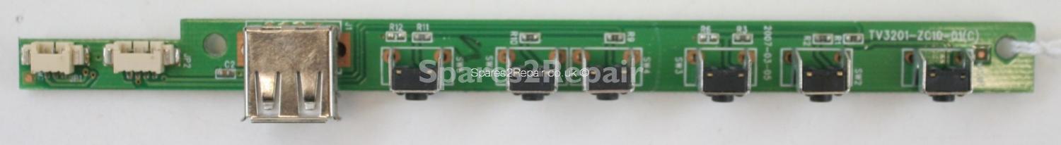 Tevion LCD32101D - Buttons - TV3201-ZC10-01(C)
