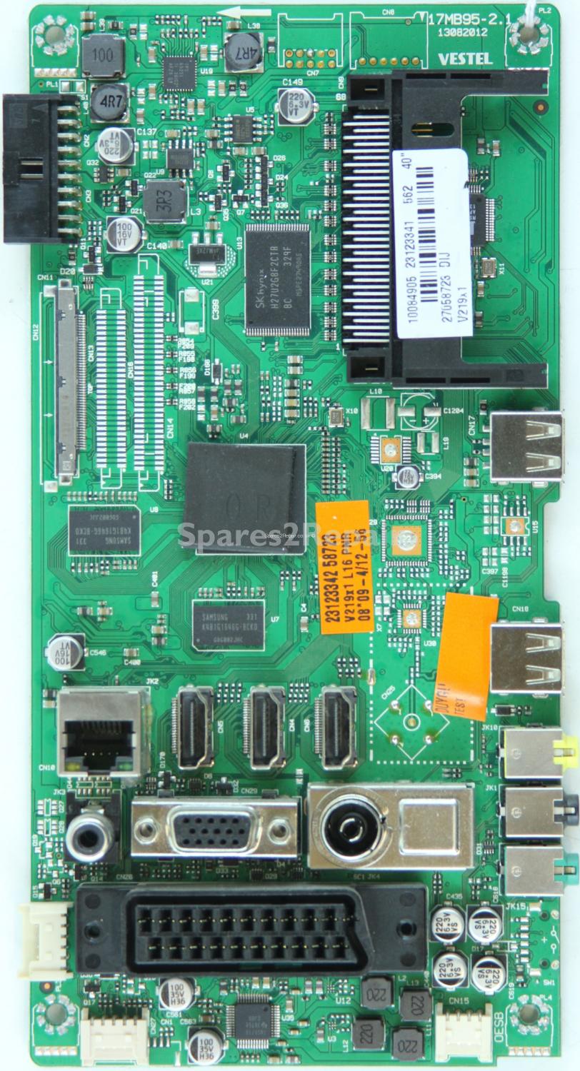 Toshiba 40L1353DB - Main AV - 23123341 - 17MB95-2.1 - 13082012