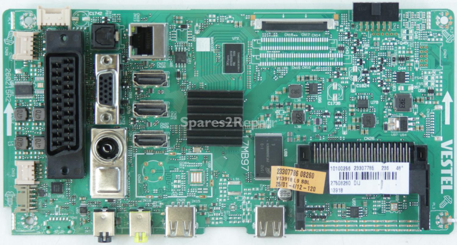Toshiba 48S3653DB - Main AV - 23307785 - 17MB97 - 260215R2