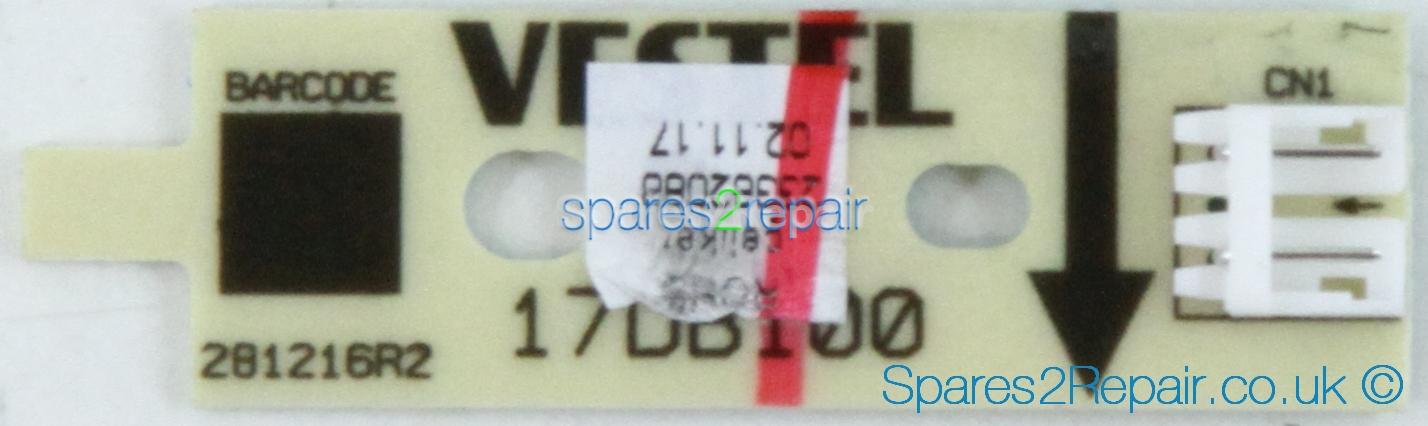 Toshiba 24W3753DB - Connector Board - 23382088 - 17DB100 - 281216R2 - 30096738