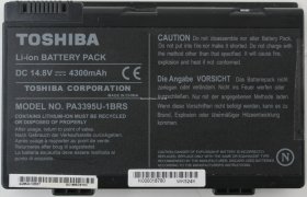 Toshiba Equium M40X-149 - Battery - PA3395U-1BRS - K000018780 - 4300mAh - 14.8V - Li-ion